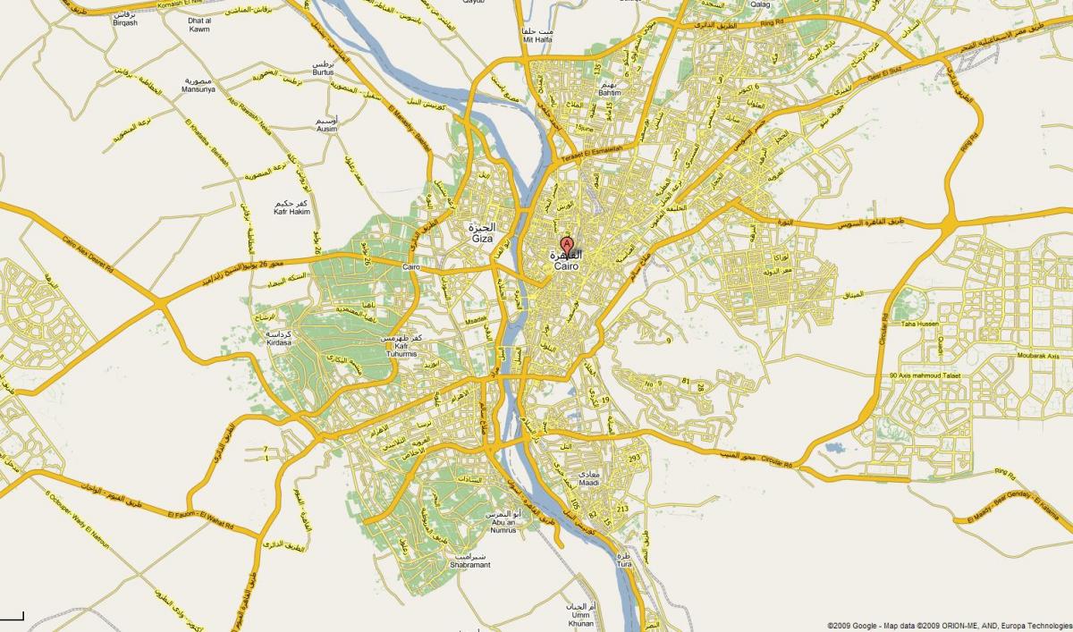 cairo city χάρτης