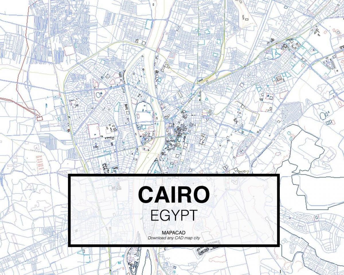 Χάρτης του καΐρου dwg