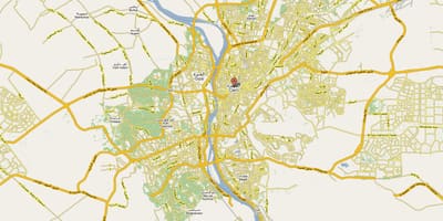 Cairo city χάρτης