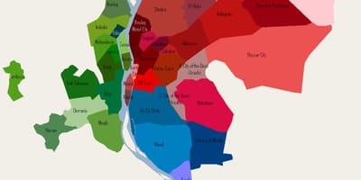 Κάιρο γειτονιά χάρτης
